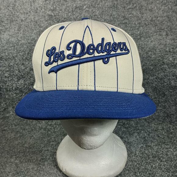 Los Angeles Dodgers Hat Cap Snap Back Mens One Size Blue MLB New Era 9Fifty - Picture 1 of 8
